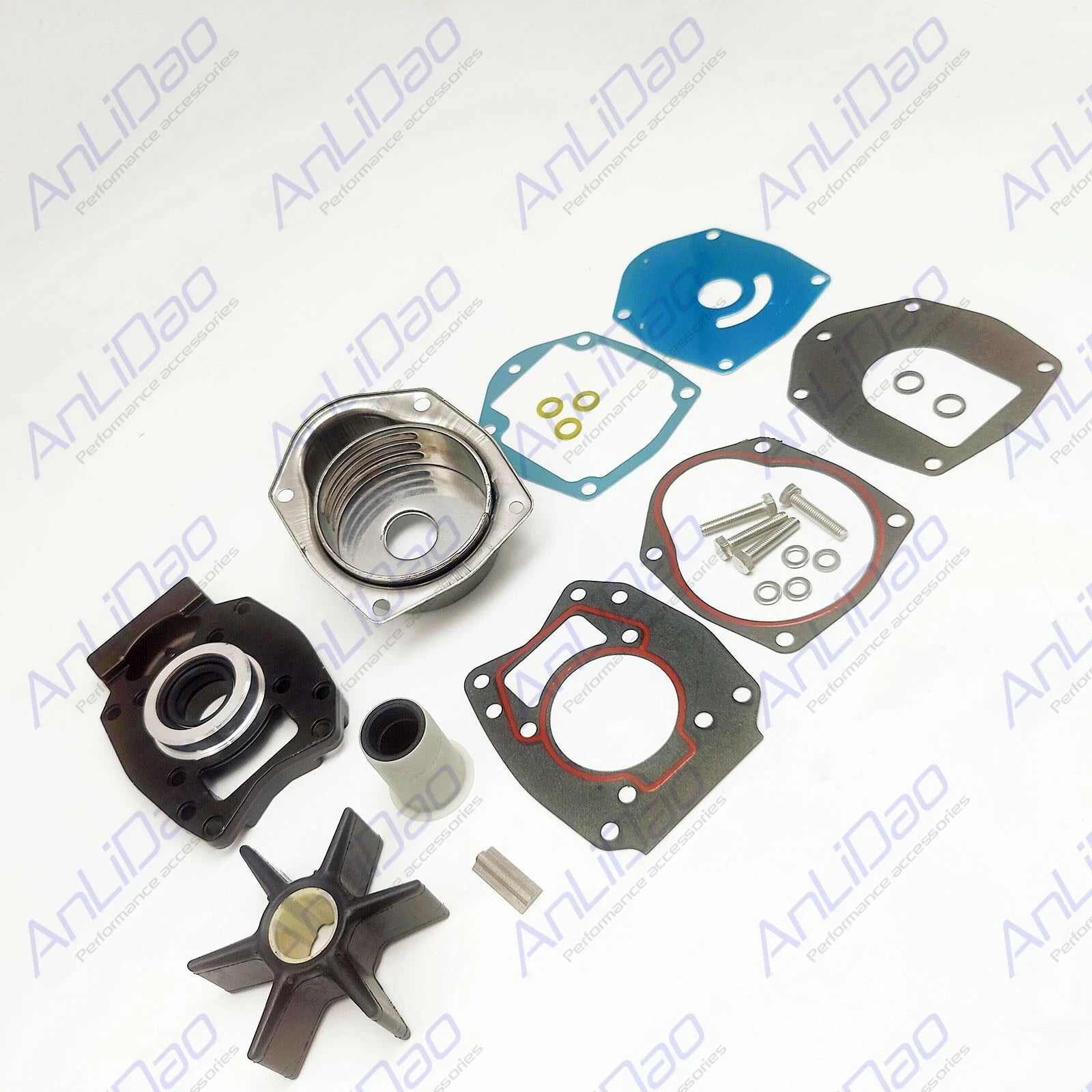 Water Pump Impeller Repair Kit for Mercury Mariner 30HP-60HP 46-8M0113801