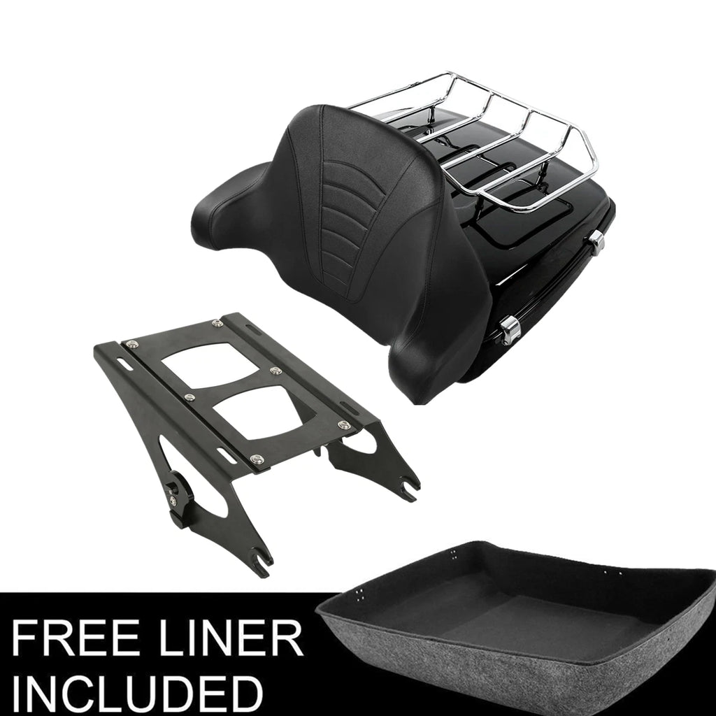 Trunk Pad Mount Rack for Harley Davidson Touring Road Glide (2014–2023)