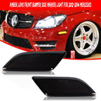 Set of 2 Euro Smoked Lens Amber LED Side Marker Lights for Mercedes W204 (2012–2014)