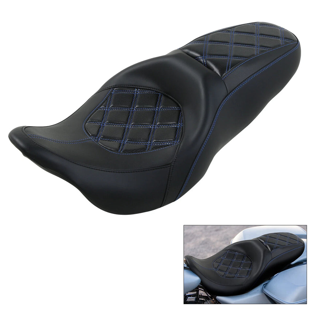 Driver Passenger Pillion Seat for Harley Touring Electra Glide FLHT (2009–2023)