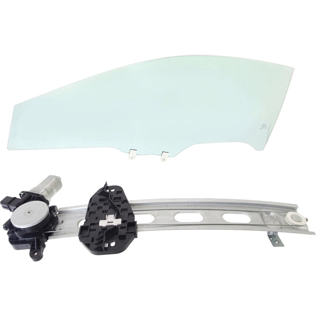 Door Glass Kit for Honda Civic 2006–2011 Front Left 2-Door Coupe