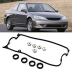 Valve Cover Gasket Kit for 2001-2005 Honda Civic 1.7L ()