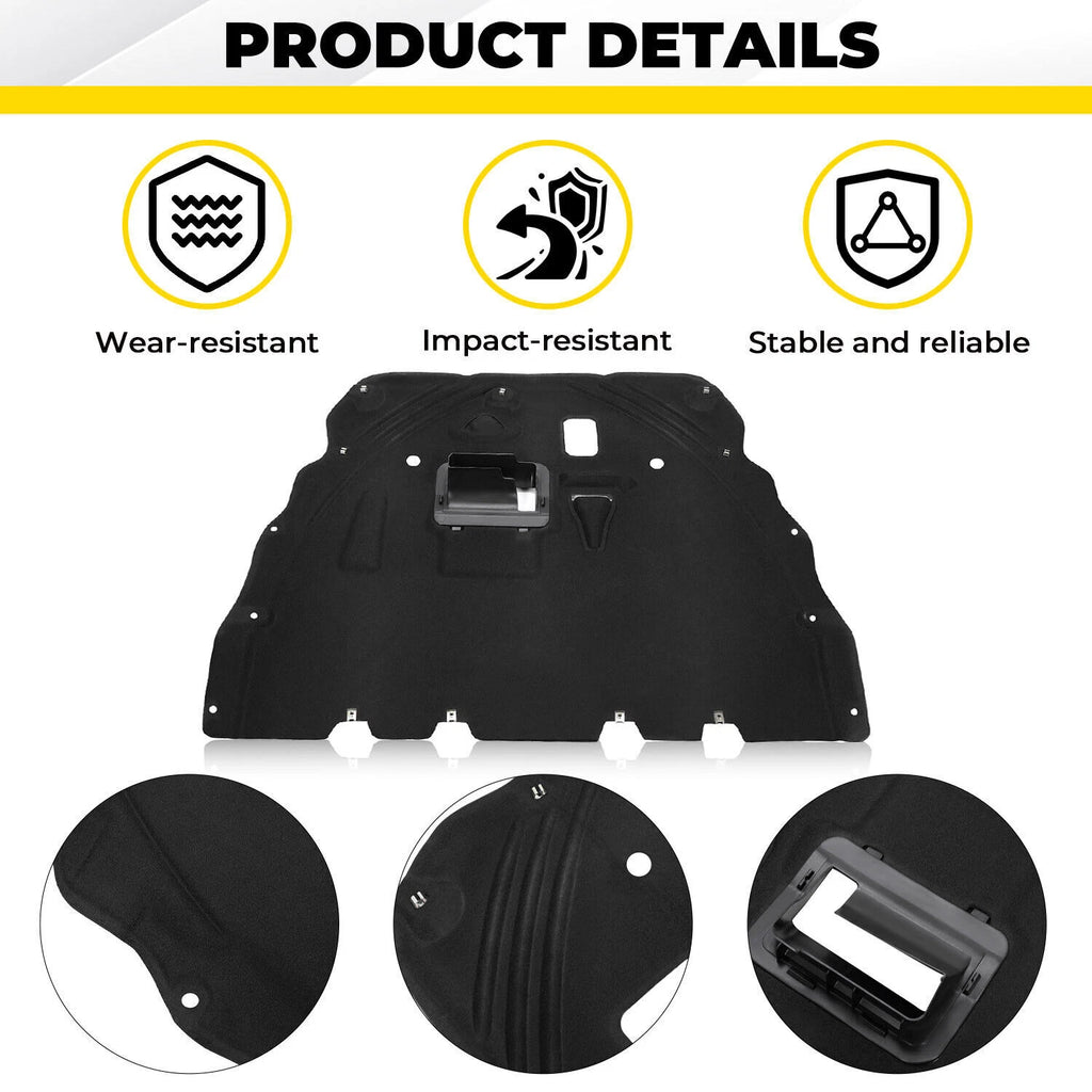 Front Lower Radiator Support Splash Shield for Ford Bronco Sport (2021–2023) LX6Z6775L