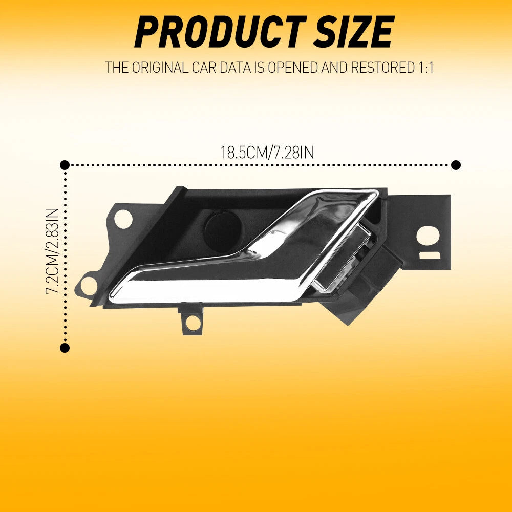 Right Side Door Inner Handle for Chevy Captiva Sport (2012–2015) Chrome