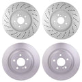 Brake Rotor Kit for Benz W212 E550 4Matic (2012–2014) 360mm 320mm