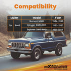 1.5" Front Leveling Lift Coil Springs for Ford Ranger/Explorer (1983-1997)