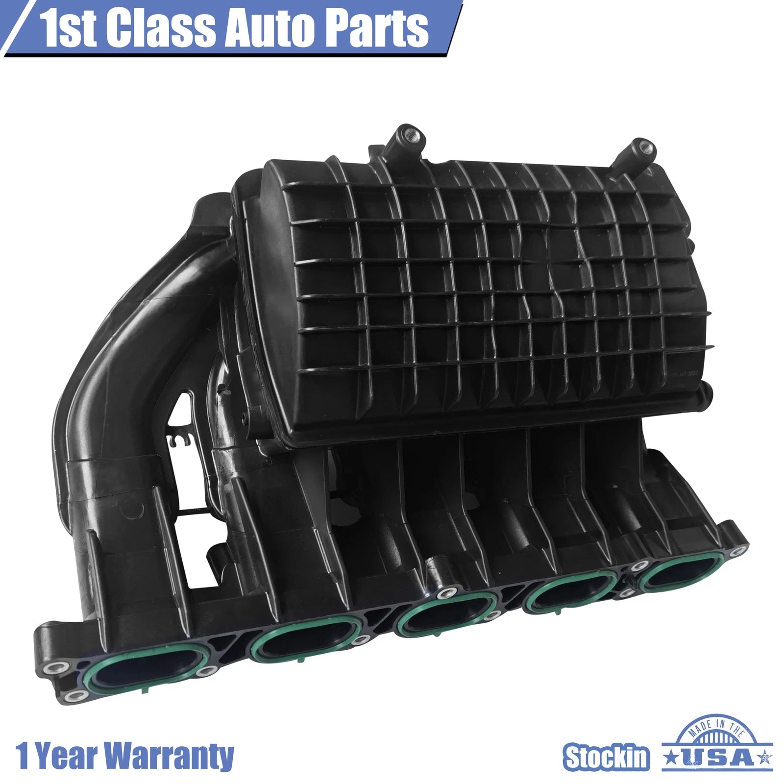 Intake Manifold w/ Gasket for VW Jetta Beetle Passat Golf Rabbit (2005–2014)