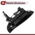 Exterior Door Handle for Hyundai Atos Rear Left Black ABS (2000-2003)