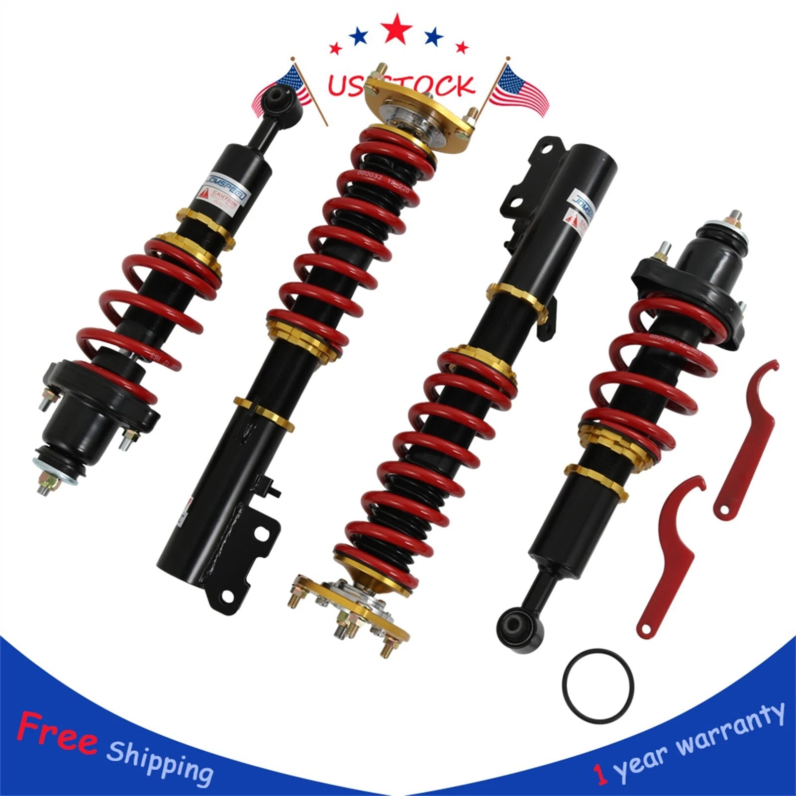Coilover Lowering Kit for Mitsubishi Lancer (2008–2016) Adjustable Height