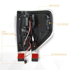 Set of 4 Tape-on Window Visors for Sorento (2021–2024)