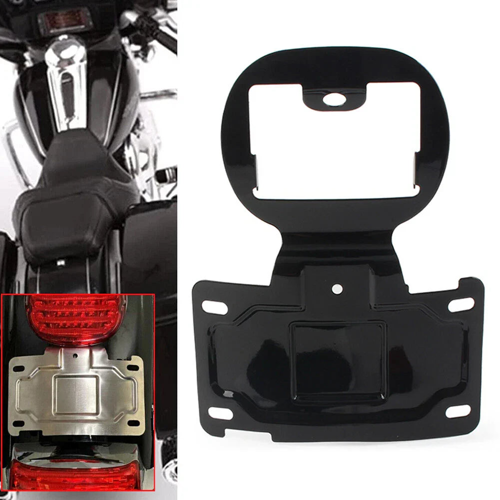 Motorcycle License Plate Relocation Kit for Harley Touring (2009-2023)