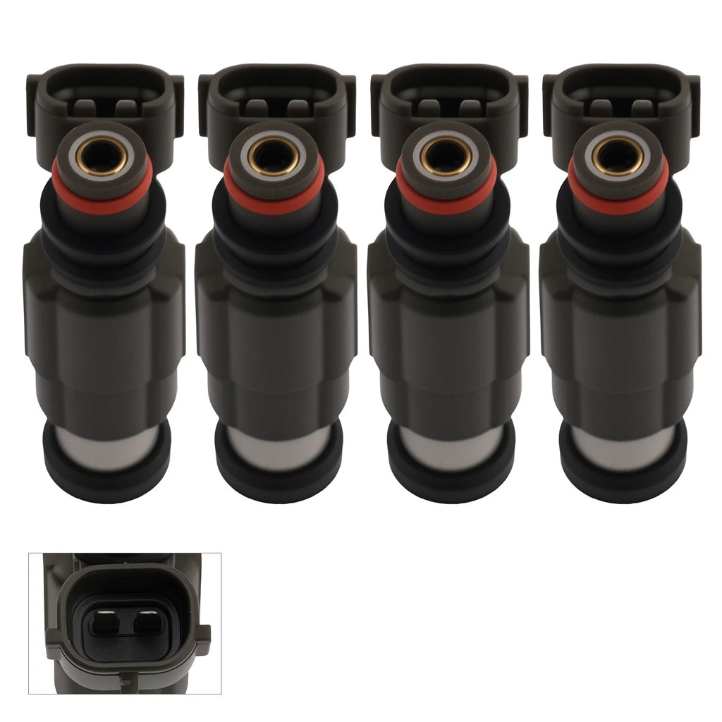 Set of 4 Marine Fuel Injectors for Suzuki DF60 DF70 (1998–2009) 15710-66D00 CDH166