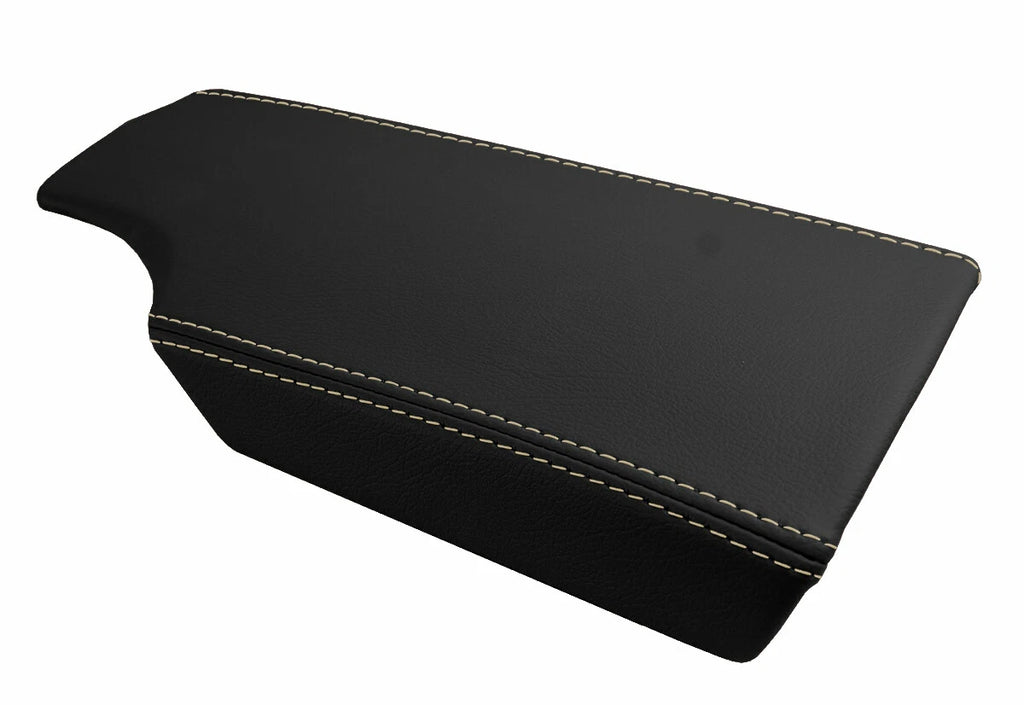 Console Lid Pull Over Cover for Porsche 987 (2005–2012) Beige Stitch