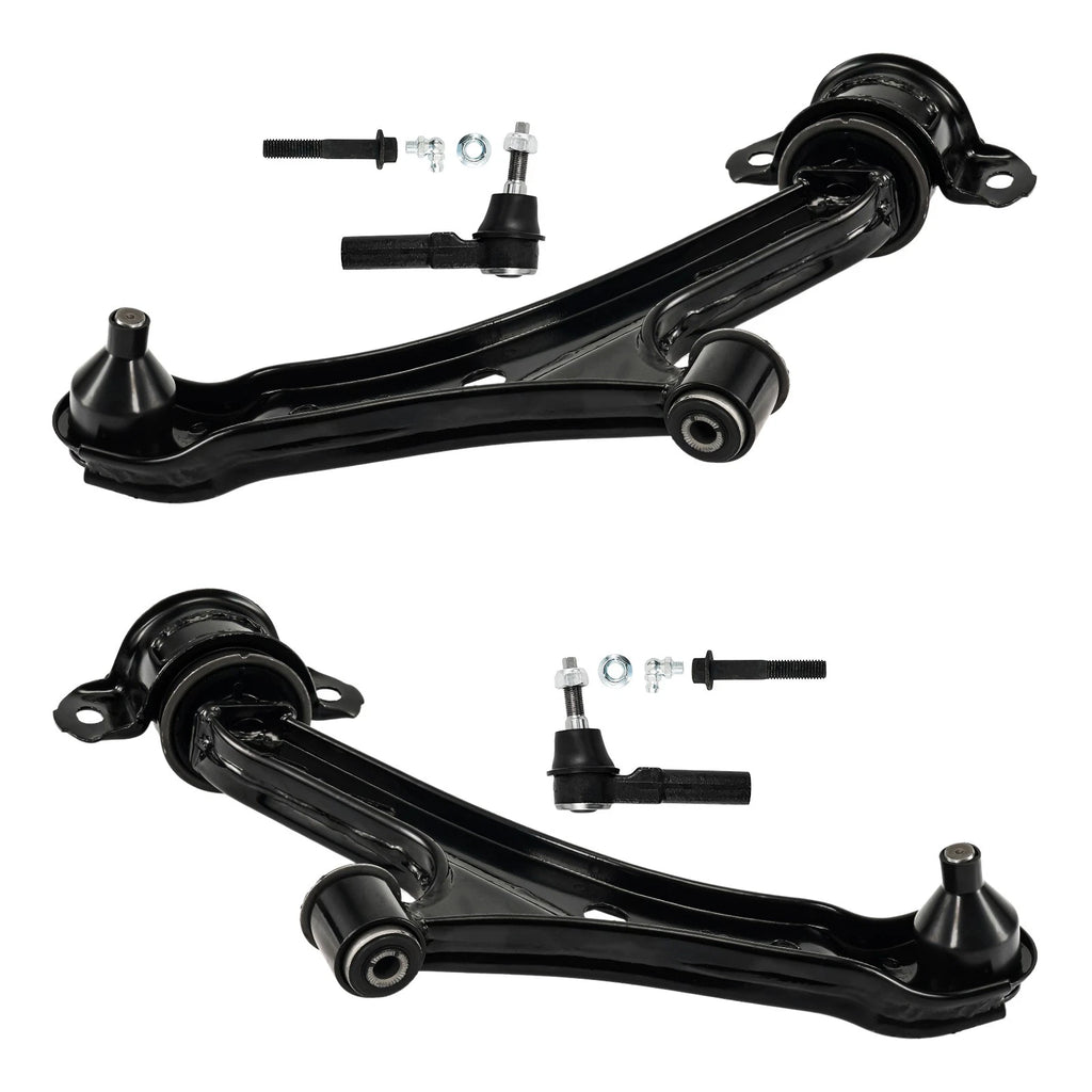 4Pcs Front Control Arms and Tie Rods for Ford Mustang (2005–2009)