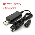 USB 5V to 9V & 12V Step-Up Boost Converter Power Supply with Display