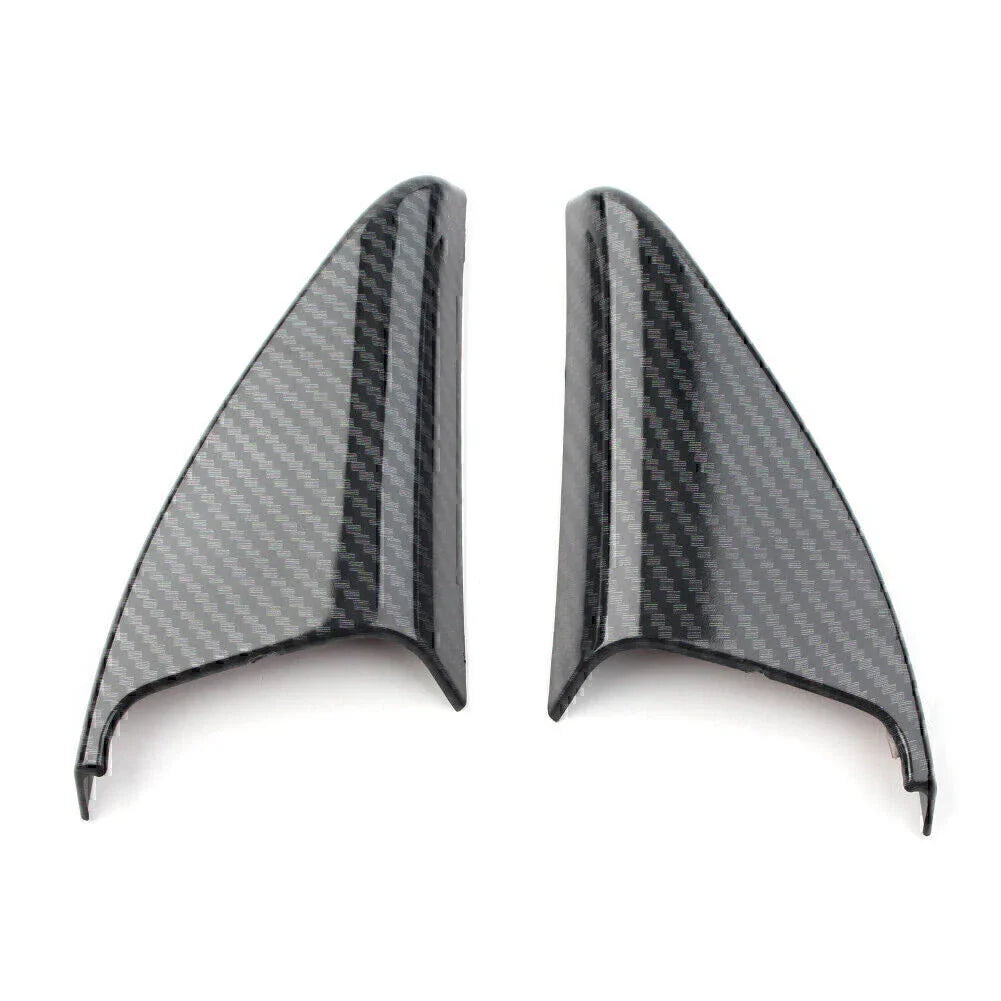 ABS Carbon Look A-Pillar Triangle Frame Cover Trim for Benz A-Class A220 (19)