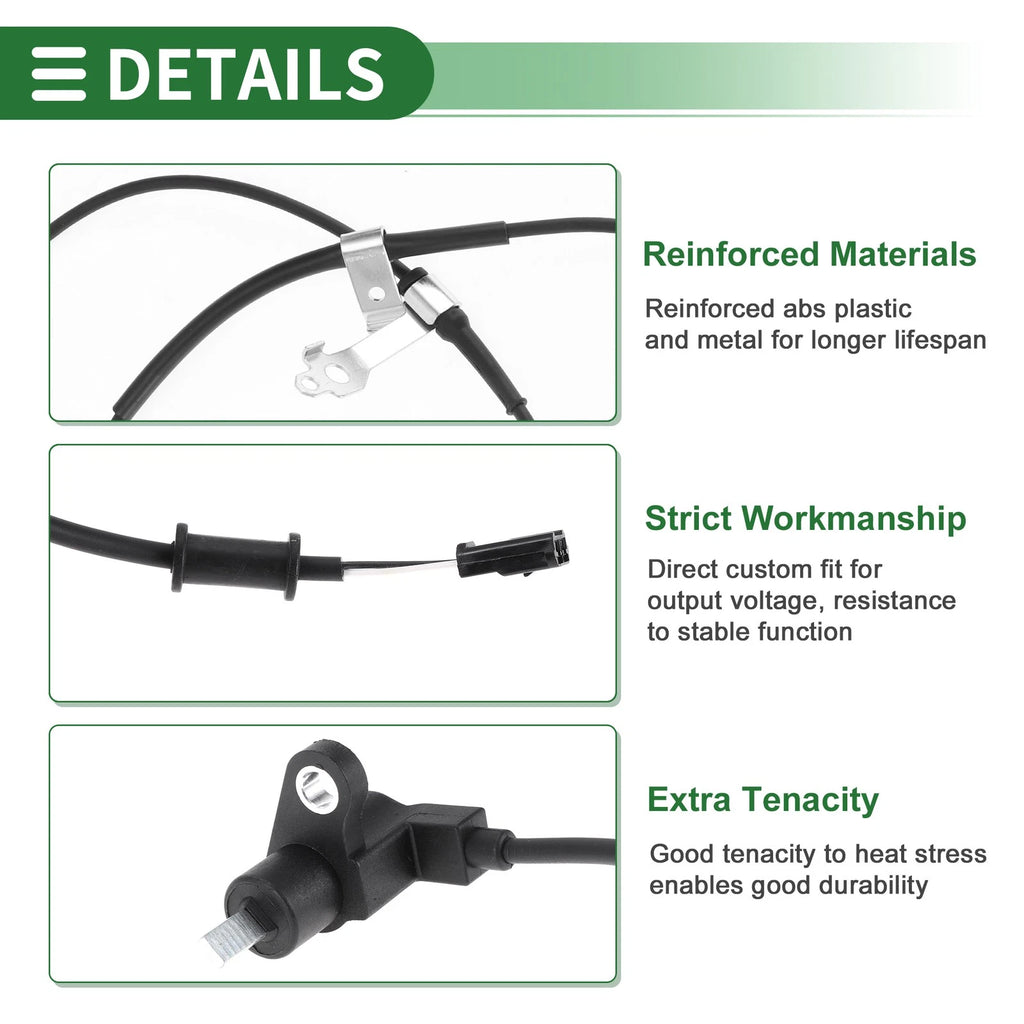 ABS Wheel Speed Sensor No. 5632070H00 for Suzuki Solio (2001–2006)