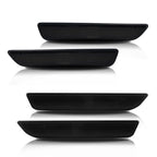 Set of 4 Smoked Lens Side Marker Lights for Ford Mustang (2010–2014)
