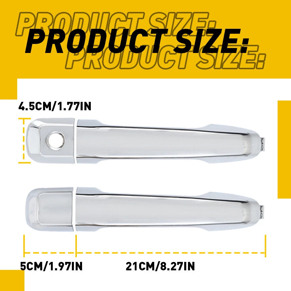 Chrome Outside Door Handle for Toyota 4Runner (2010-2018)