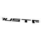 Rear Bumper Letters Inserts Black ABS Replacement for Ford Mustang (1987–1993)