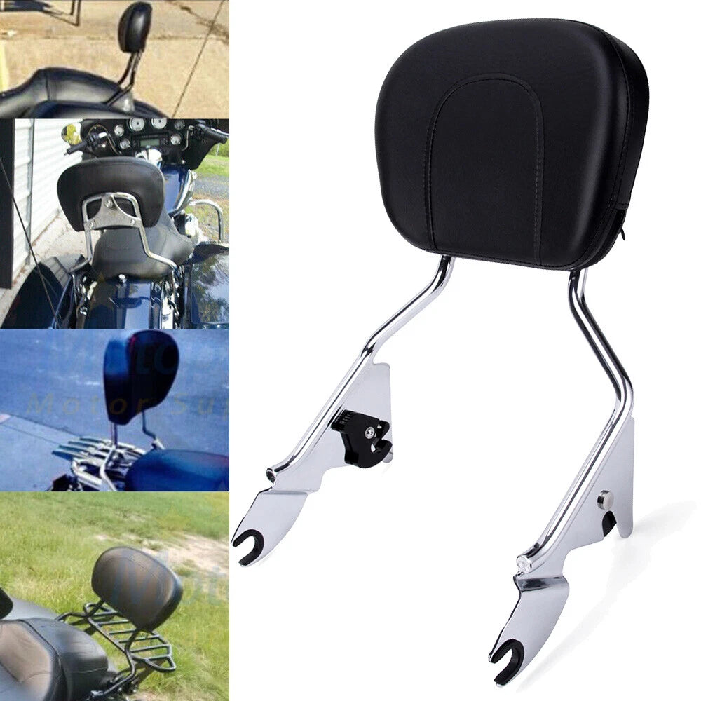 Detachable Backrest Sissy Bar for Harley Electra Glide Road Glide Road King (2009–2023)