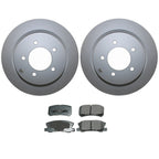 Rear Brake Kit 302mm Disc & Akebono Ceramic Pad for Chrysler Dodge Jeep