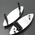 Mirror Block Off Bases for Kawasaki Ninja ZX-14/Zx-14R (2006–2009) Chrome