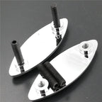 Mirror Block Off Bases for Kawasaki Ninja ZX-14/Zx-14R (2006–2009) Chrome