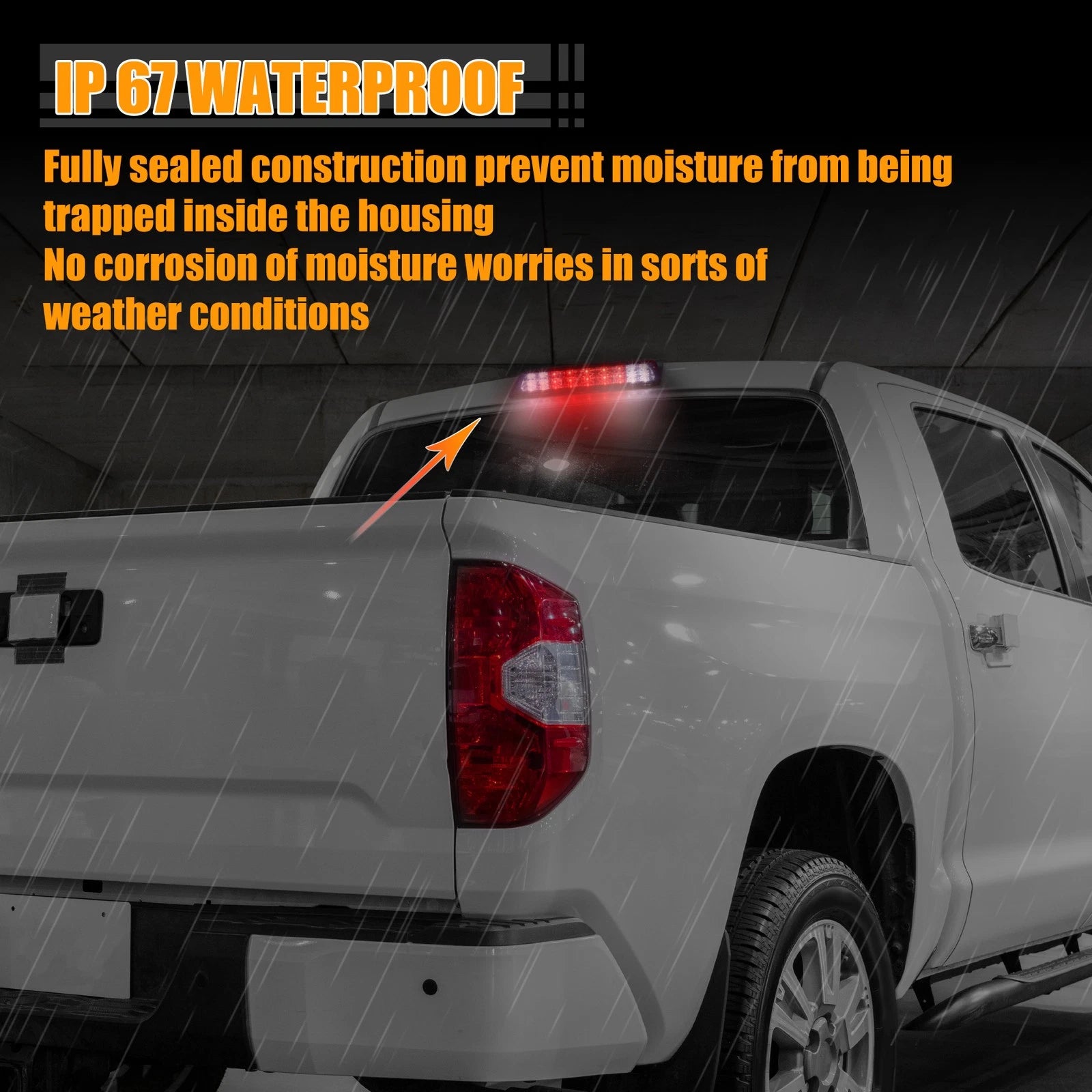 LED Third High Mount Brake Light 815700C051 for Toyota Tundra (2007–2021)