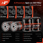 Set of 4 Engine Oil Filters for Chevy C10 C20 Suburban (1968–1986)