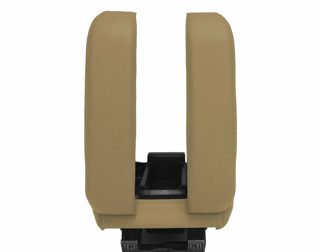 Leather Console Lid Armrest Cover for BMW E38 (1995–2001) Beige