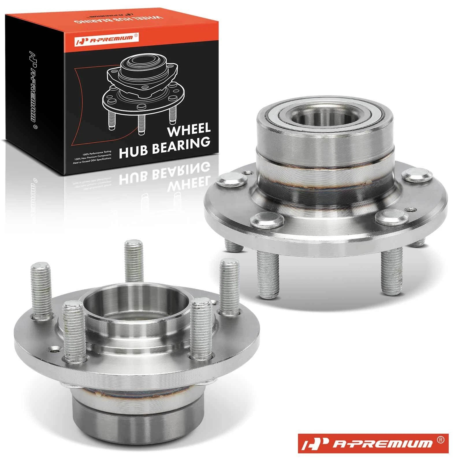 2X Rear Wheel Hub & Bearing Assembly for Mitsubishi 3000GT (1991–1999)