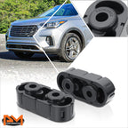 2X 2-Hole Muffler Exhaust Hanger Insulators for