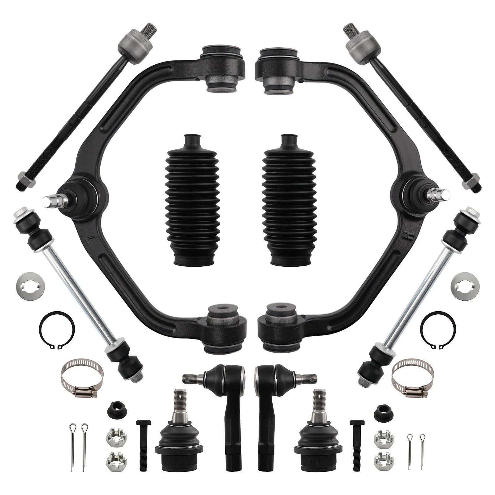 12pcs Control Arm Sway Bar for Ford Ranger (1998–2011) Mazda B2300 B2500 B300 B4000