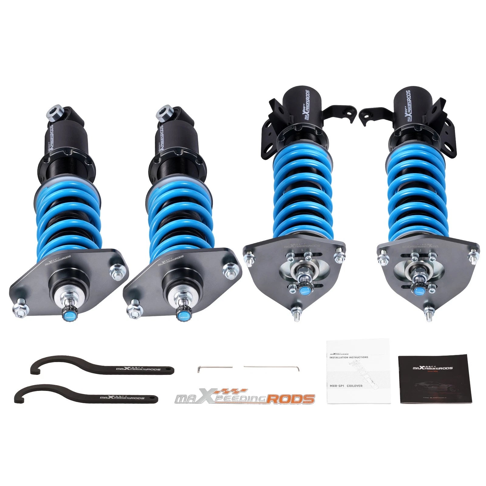 24 Level Adjustable Coilovers Shocks Struts for Subaru BRZ FRS FR-S (2012–2020)