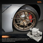 Rear Pair Brake Calipers w/ Bracket for Hyundai Santa Fe (2007–2009)