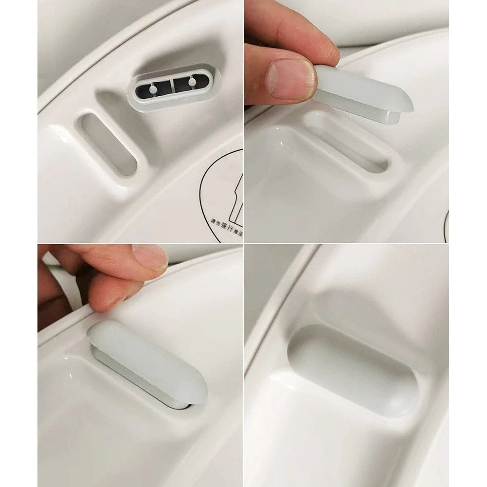 Set of 4 Replacement Toilet Seat Bumpers Support Pads