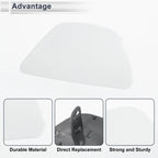 Front Left Side Bumper Headlight Washer Nozzle Cover Cap for BMW 535i White