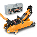 2 Ton Hydraulic Floor Jack for Universal Use (5.1-13 in, 4000 lbs Capacity)