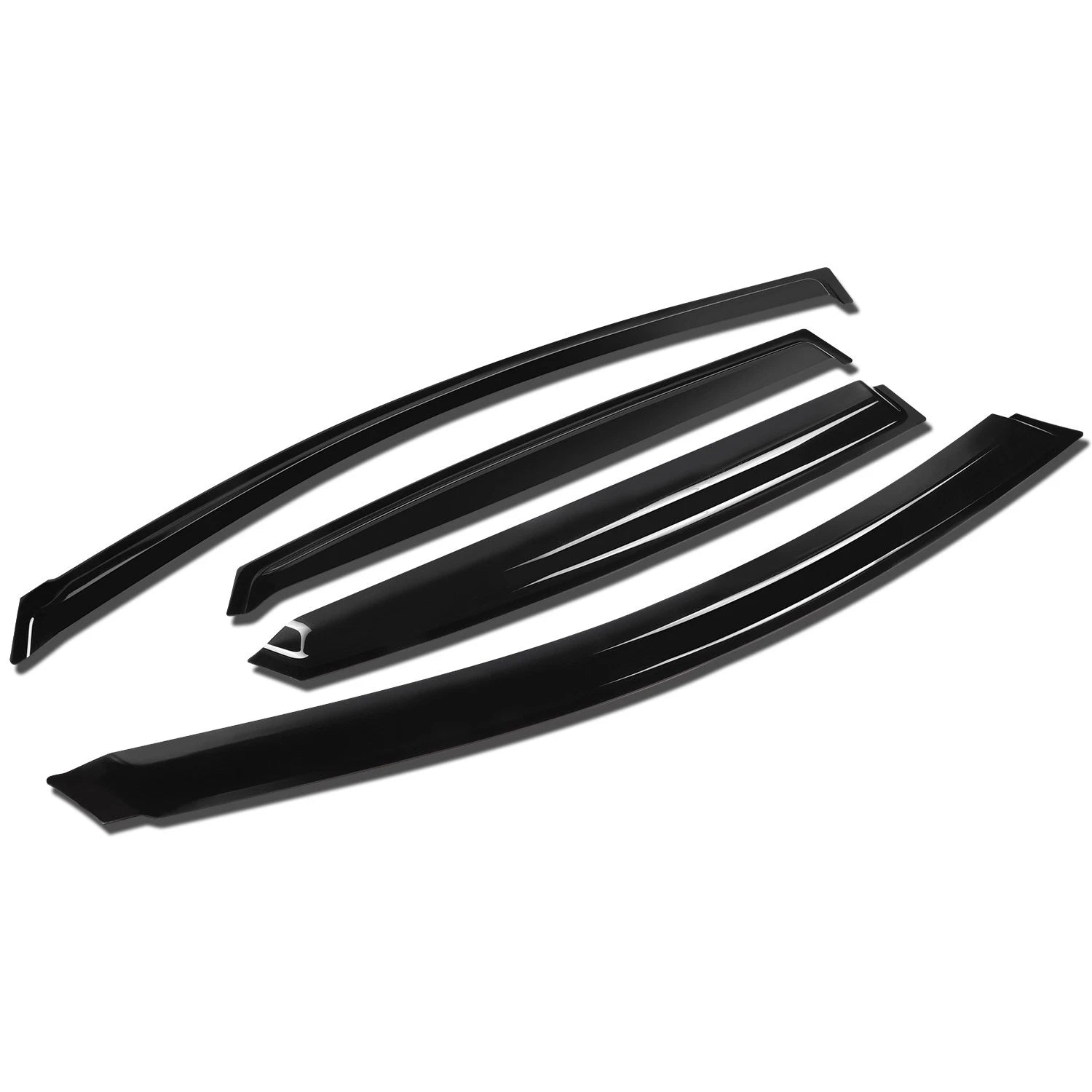 Set of 4 Window Visors for Nissan Sentra (2013–2019) Rain Deflector