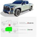 Black Nerf Bar Running Boards for Toyota Tundra CrewMax (2022–2026)