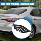 1 Pair Rear Side Window Louvers Carbon Fiber for Toyota Camry  726215260984