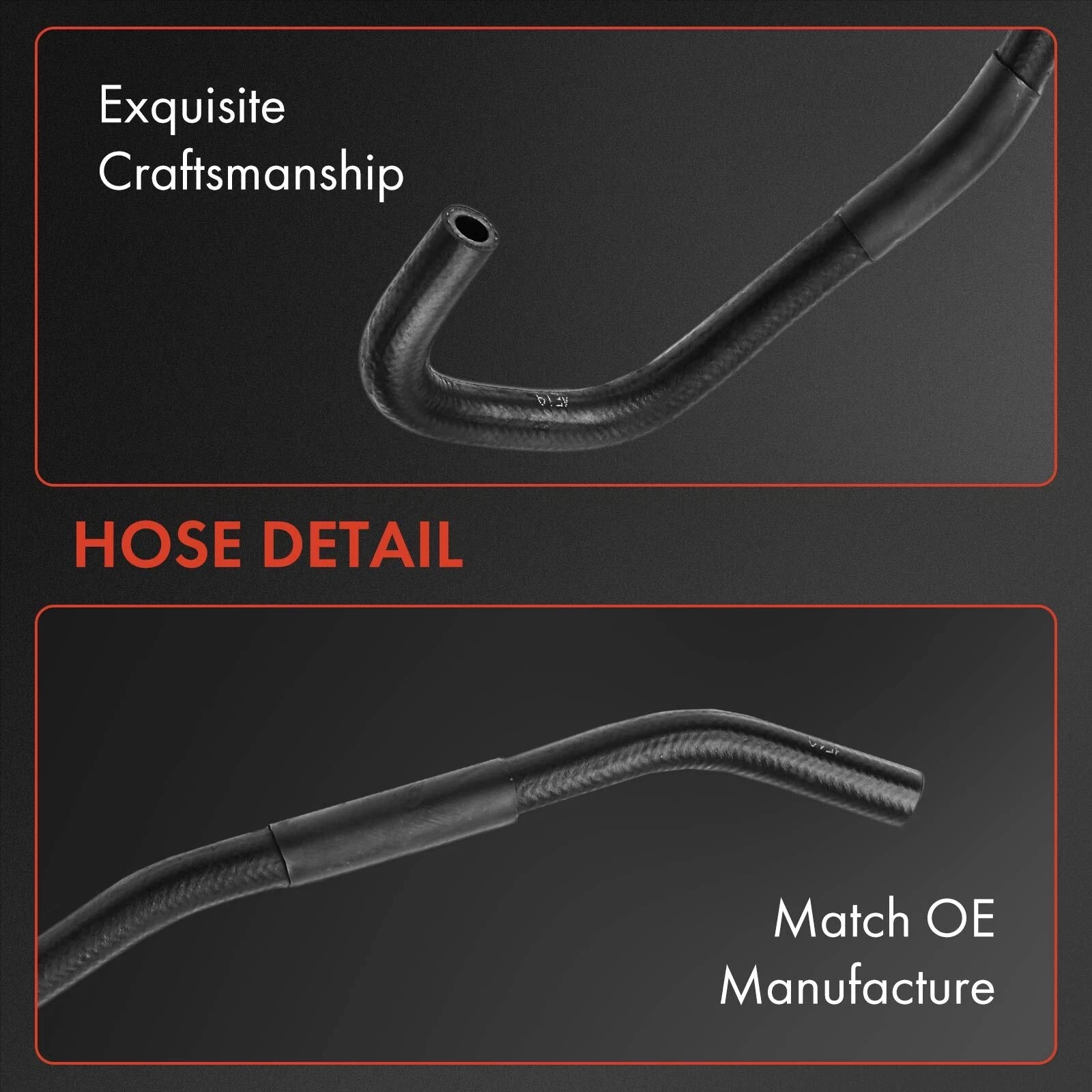 3X Power Steering Return Line Hose Assembly for Nissan 350Z (2003–2009)