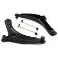 Set of 4 Front Lower Control Arms for Jeep Compass Patriot Caliber (2007–2017)