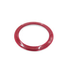 Red 58mm Dia Steering Wheel Center Emblem for BMW