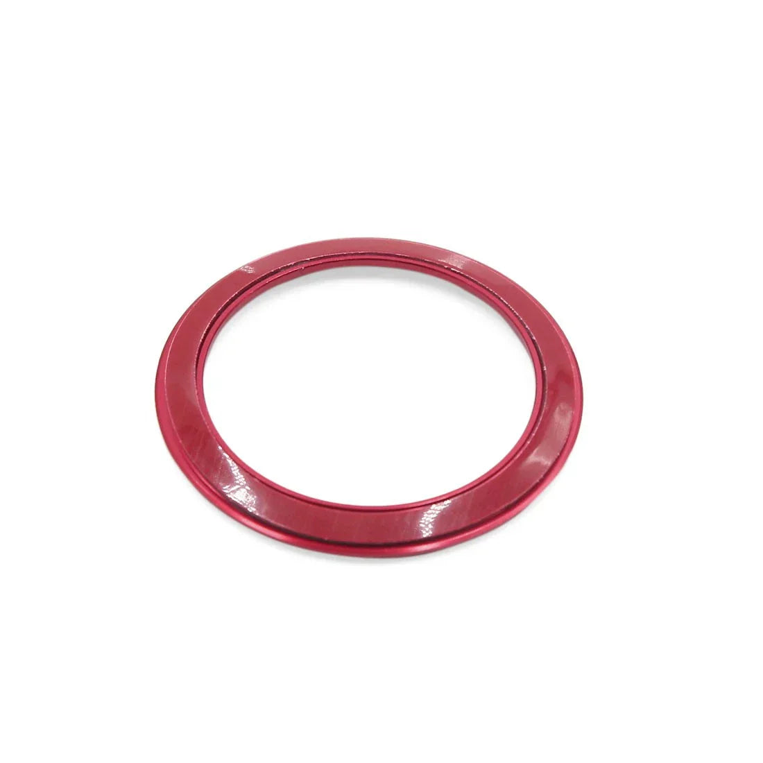 Red 58mm Dia Steering Wheel Center Emblem for BMW