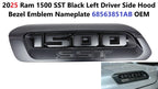 Hood Bezel Emblem Nameplate for Ram 1500 (2025) 68563851AB