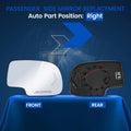 Heated Turn Signal Mirror Glass for Chevy GMC (2003–2007)