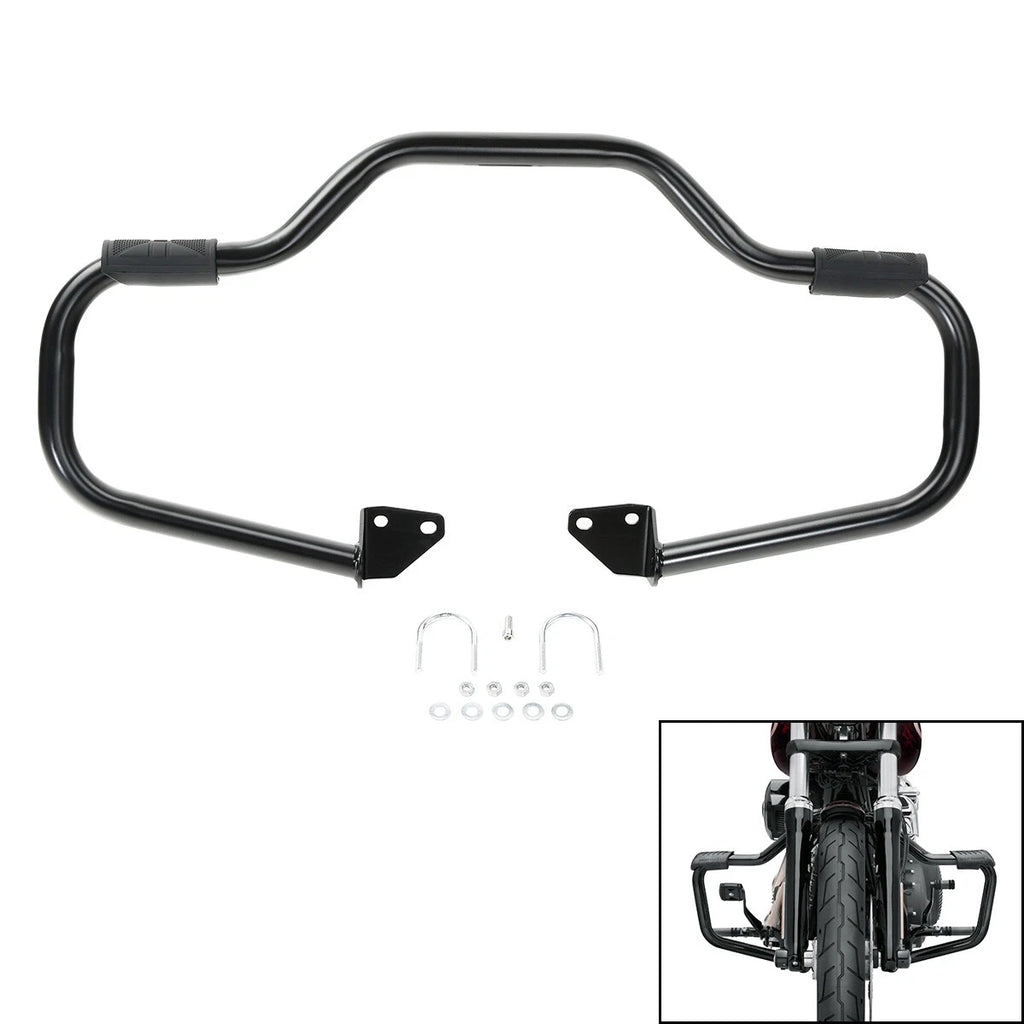 Mustache Engine Guard Crash Bar for Harley Dyna Super Glide (2006–2017)