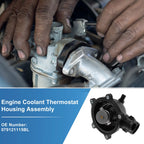 Engine Coolant Thermostat Housing Assembly No. 079121115BL for Audi A8 (2013–2018)